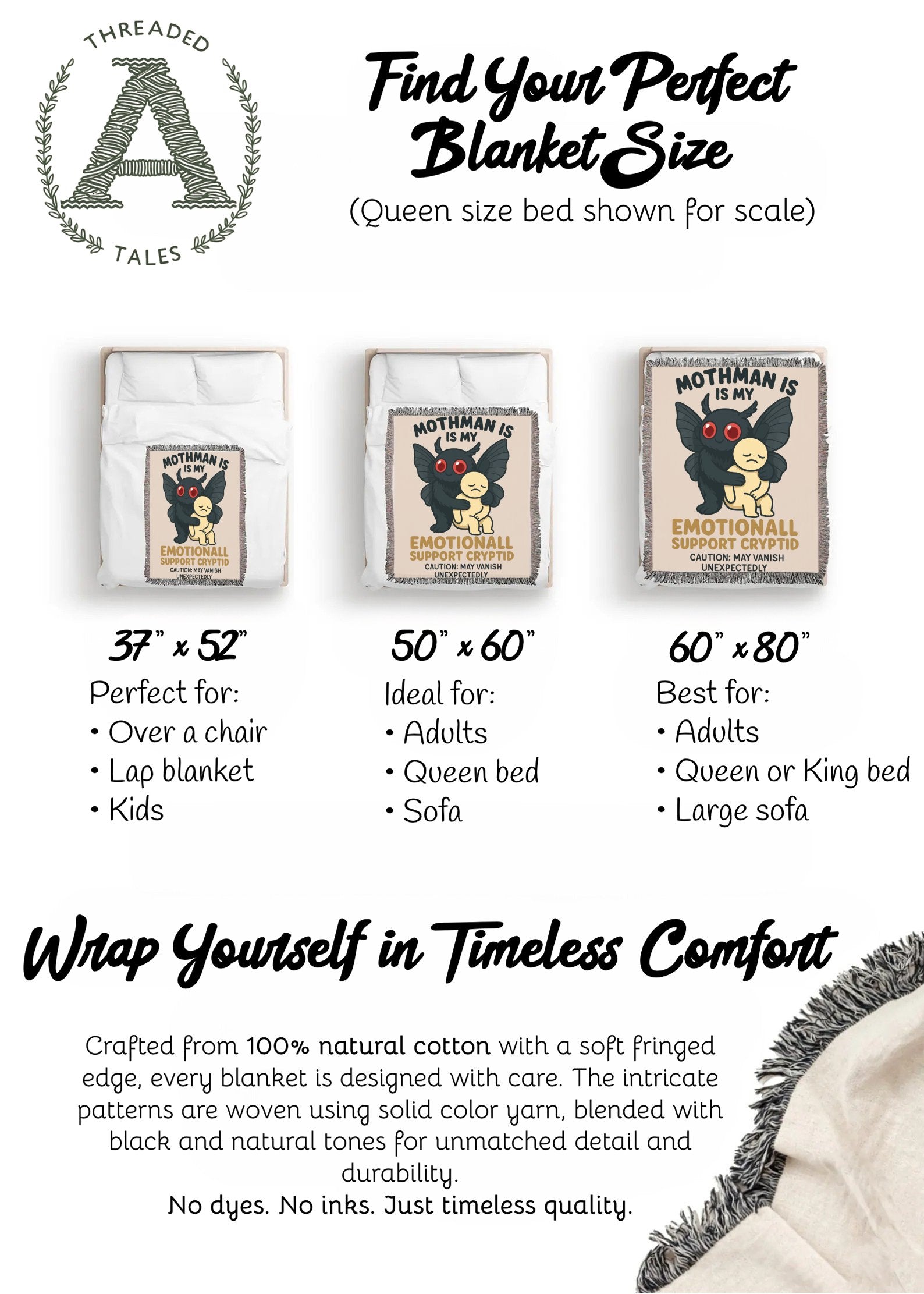 Find Your Perfect Blanket Size Queen size bed product type