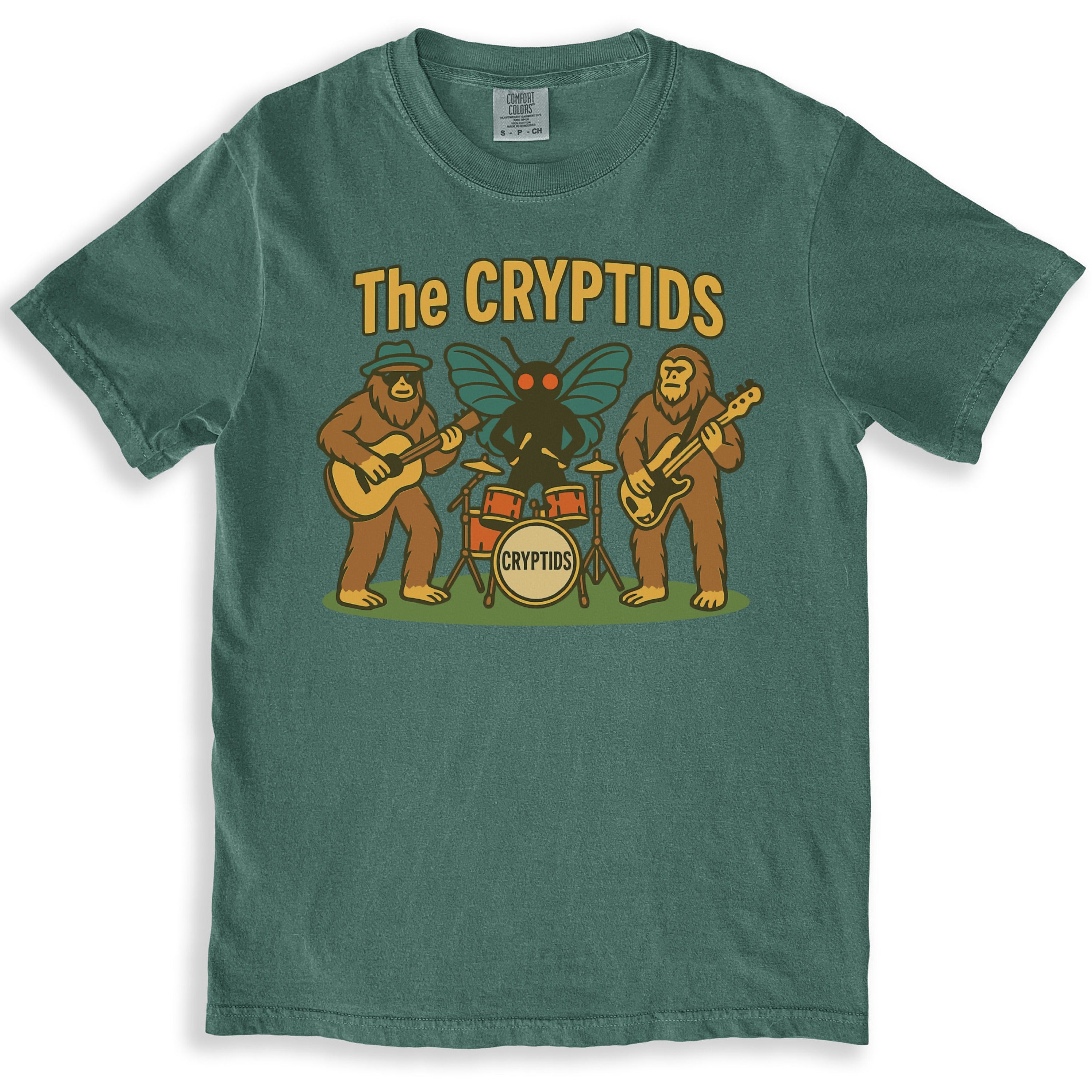 The Cryptids Band Graphic T-Shirt Stylish Casual Product
