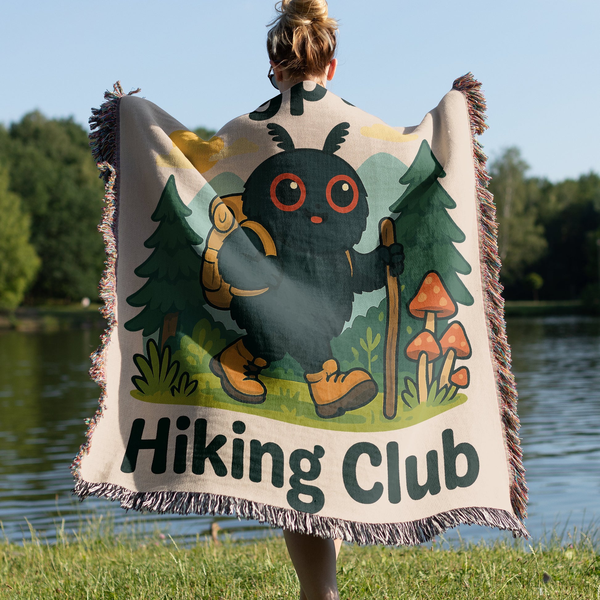Fun Hiking Club Design Blanket Outdoor Adventure product