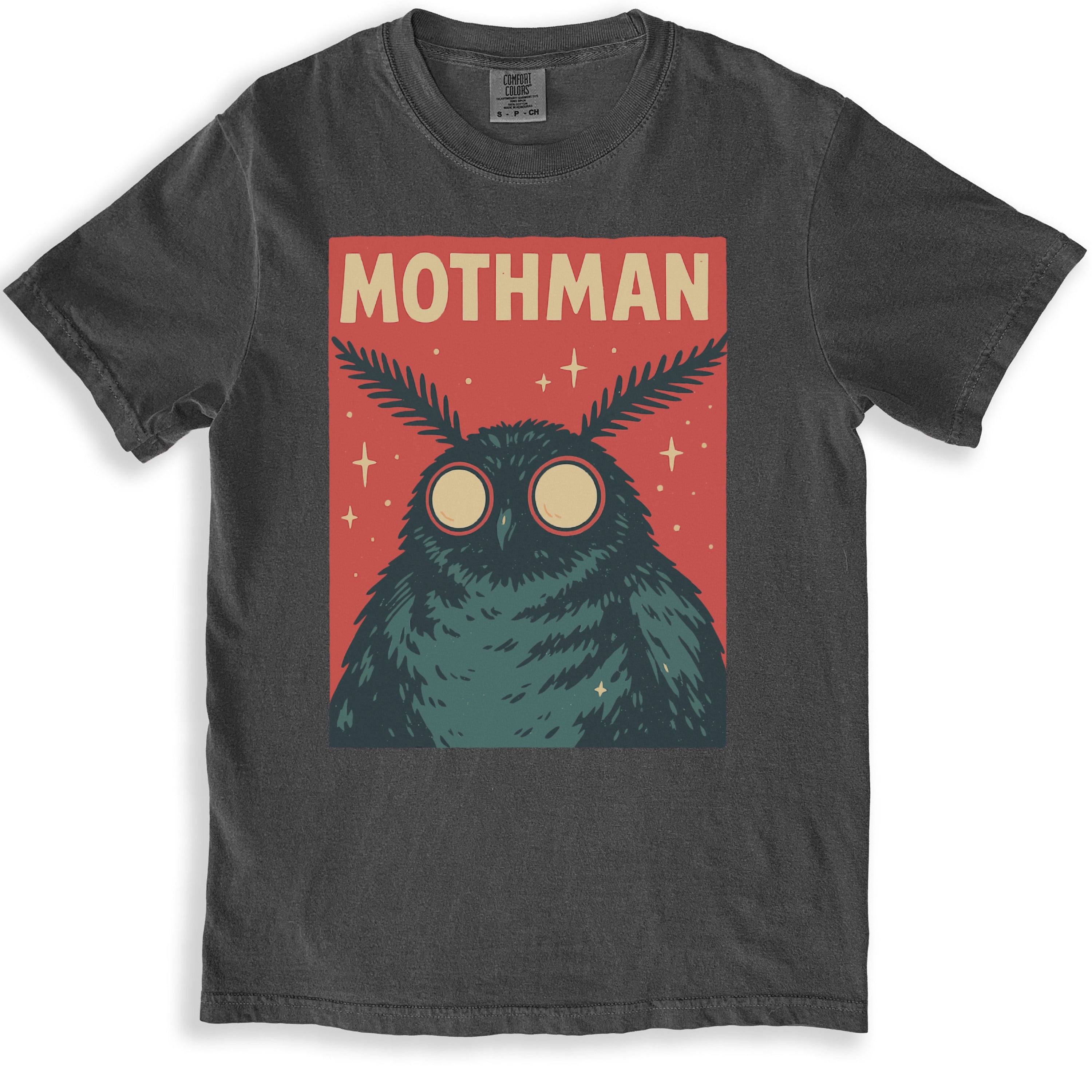 Mothman Creature Design Graphic T-Shirt product type