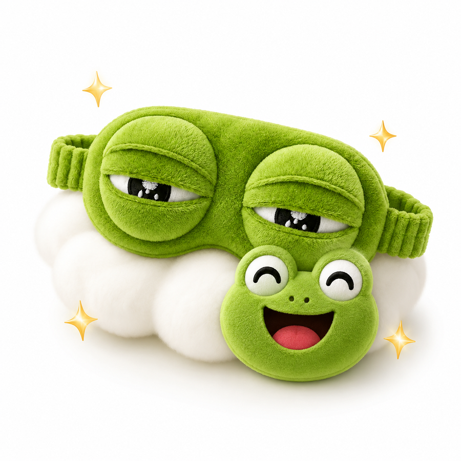 FrogMask funny frog eye sleep mask