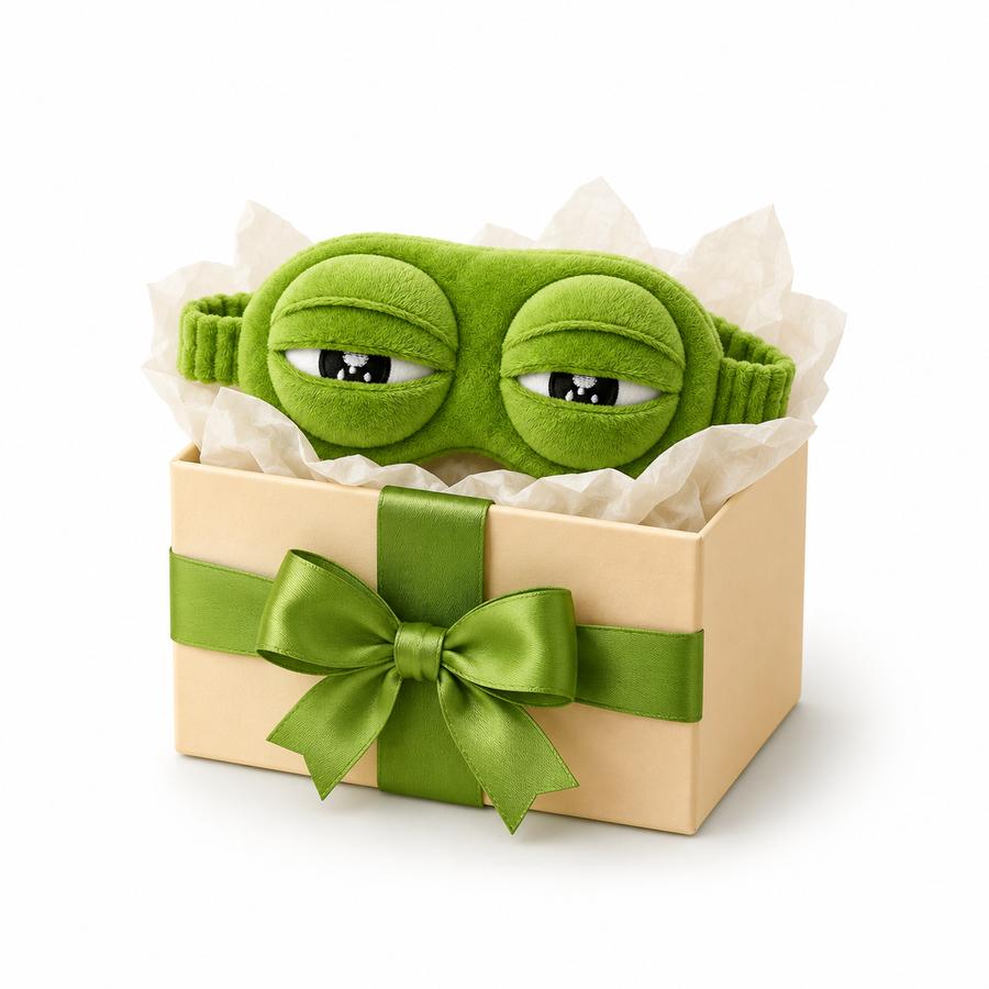 FrogMask giftable sleep mask