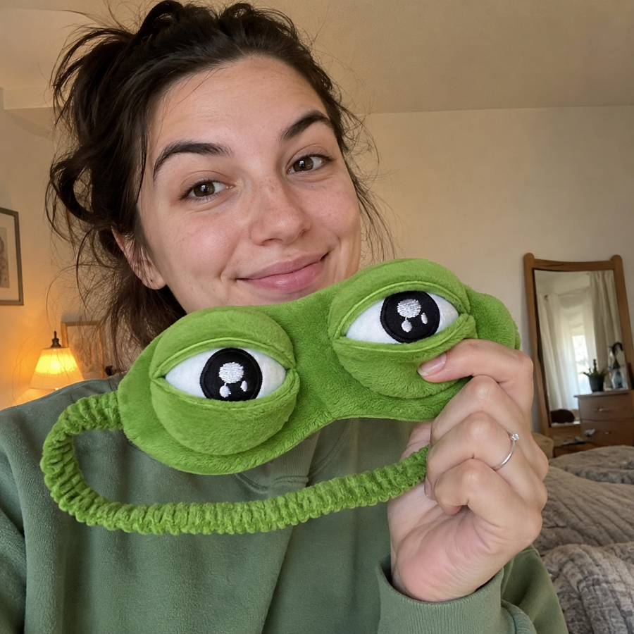 Customer photo showing FrogMask quality