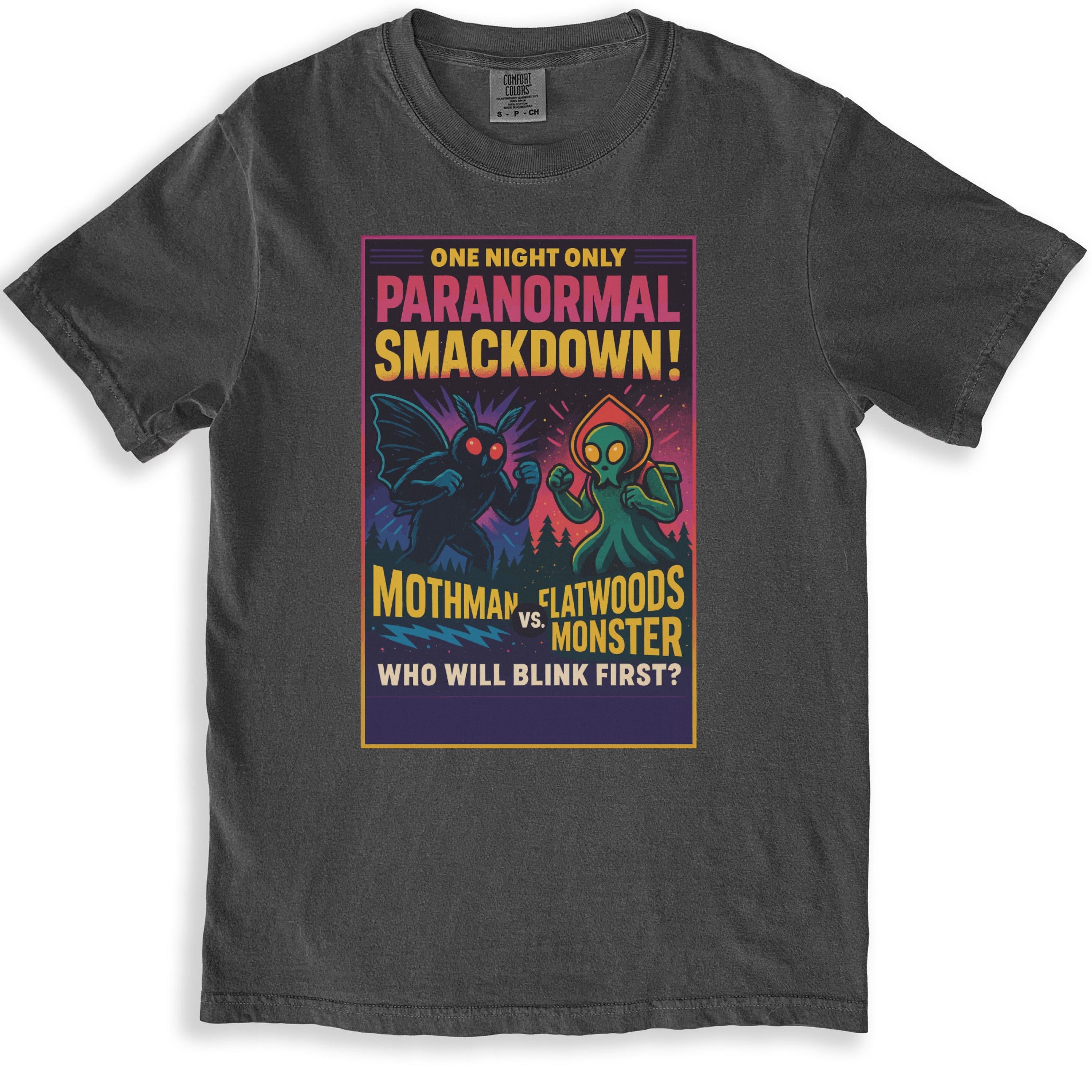 Paranormal Smackdown Mothman vs Flatwoods Monster product type