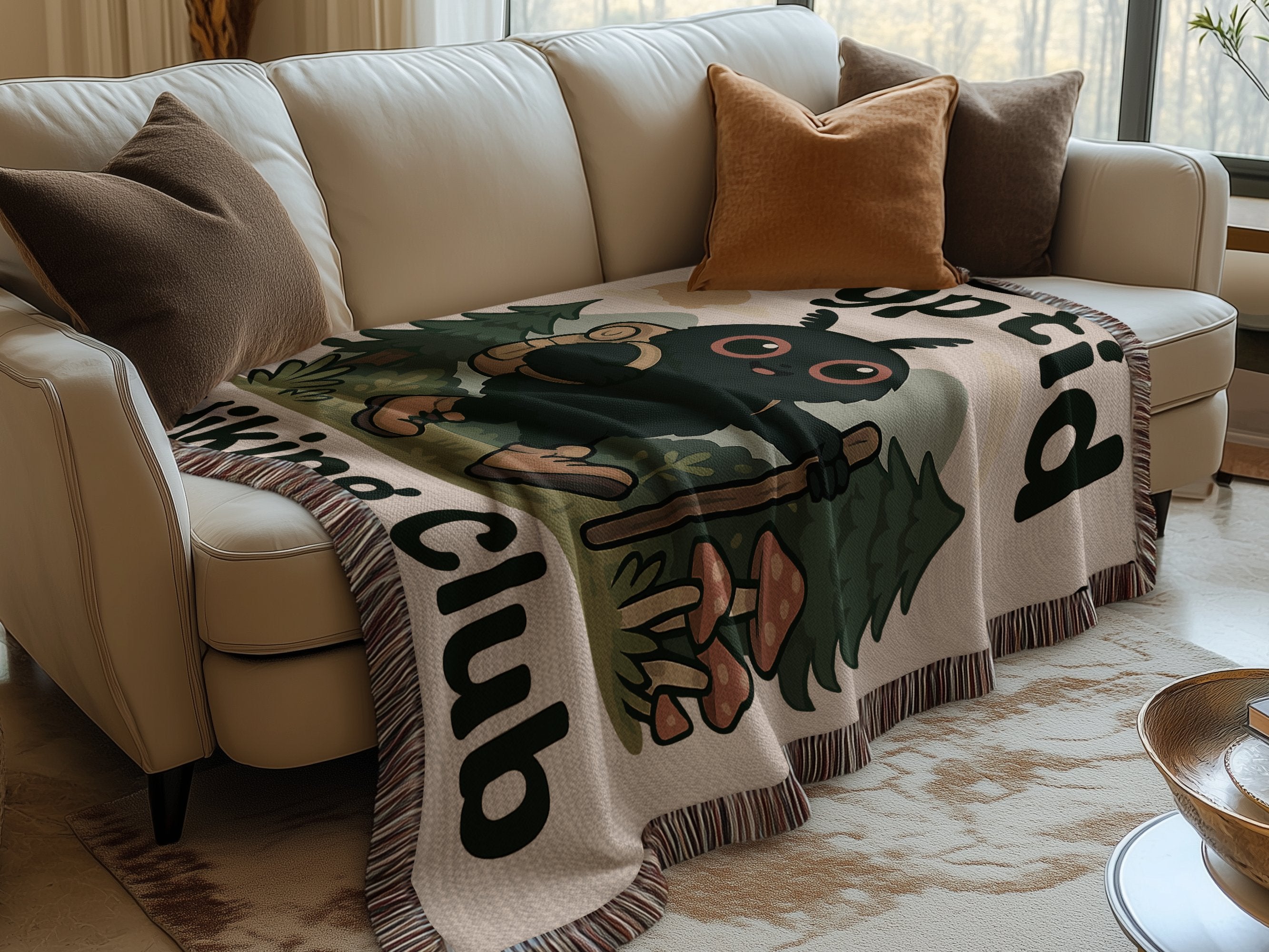 Woodland Explorer Owl Club Cozy Blanket product