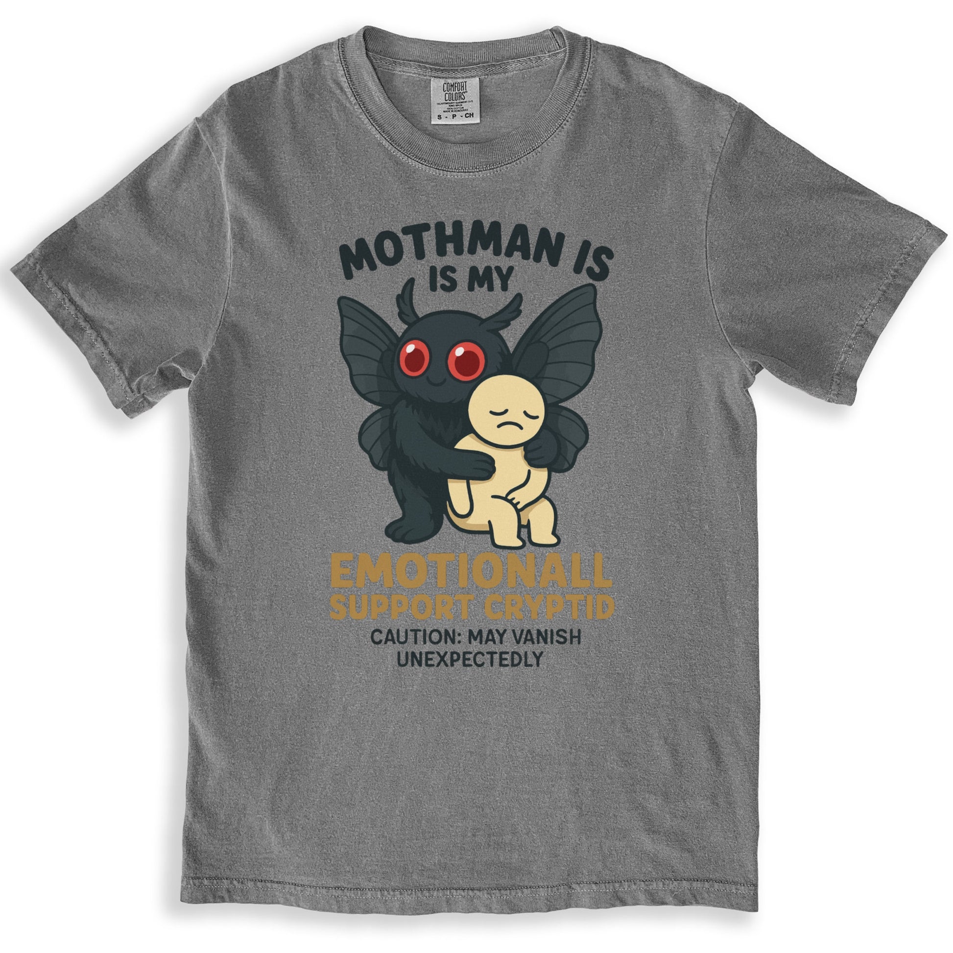 Mothman Is My Emotional Support Cryptid T-Shirt Product