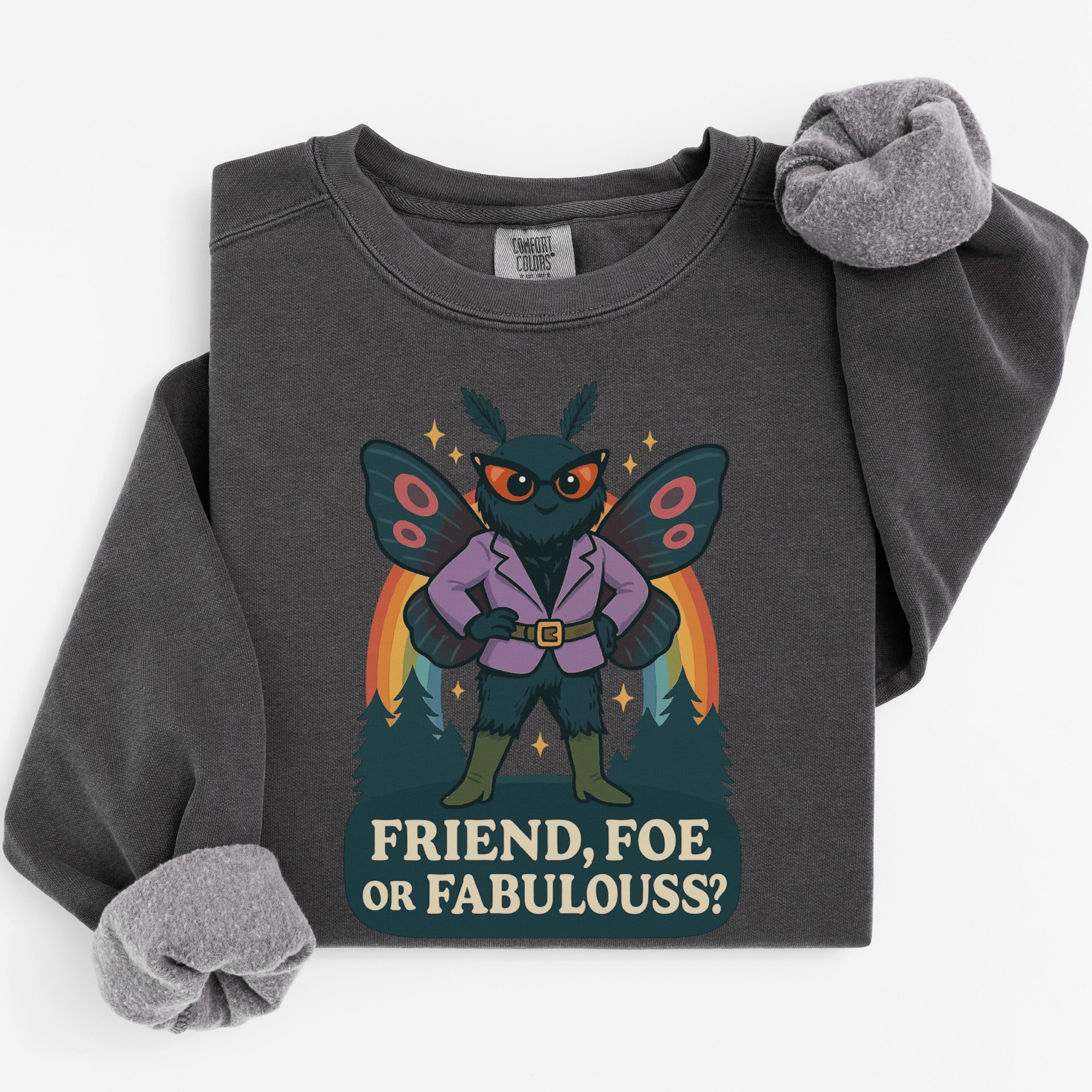 Friend Foe or Fabulous Graphic Sweatshirt product type