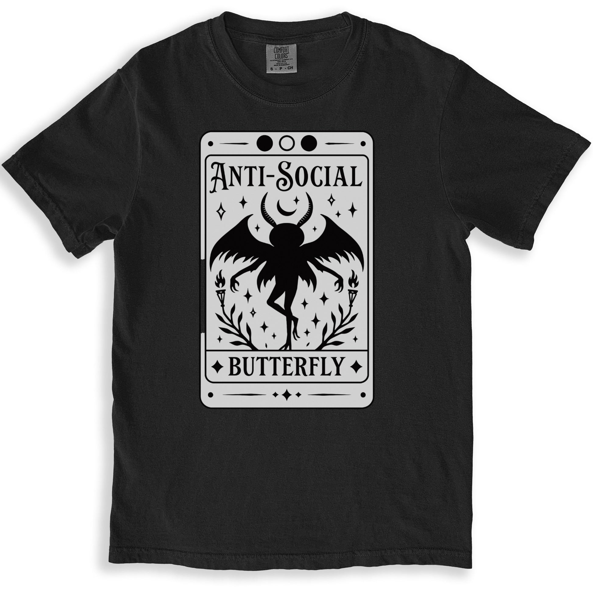Anti-Social Butterfly Graphic Tee Shirt product