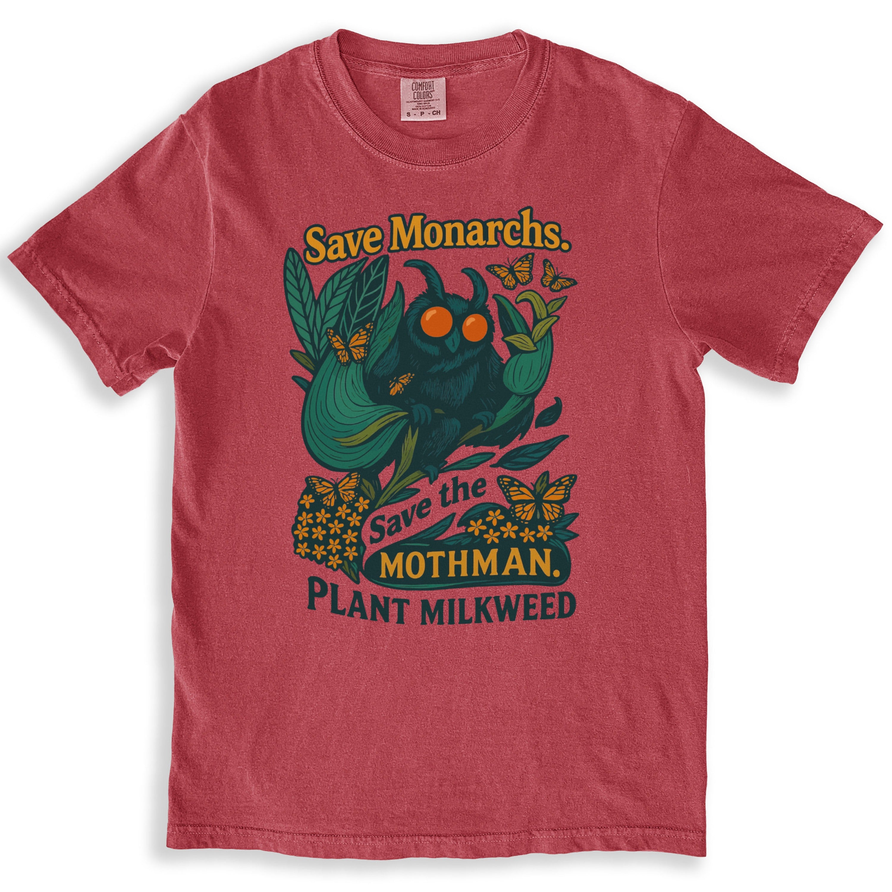 Save Monarchs Mothman Plant Milkweed Shirt product