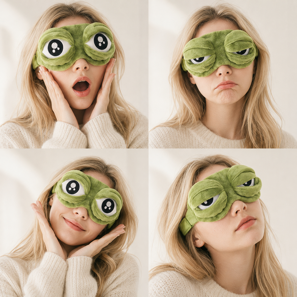 FrogMask™ | Viral Frog Sleep Mask